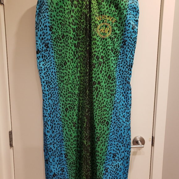 Versace×HM black shift dress, sz 4(xs-s) - Picture 4 of 5